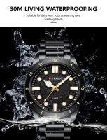 Reloj de Cuarzo CURREN 8450 Diseño de Lujo para Hombres Correa de Acero Inoxidable - details 5