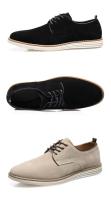 Parte superior de zapato de PU con rejilla de bloque con cordones informales para hombre, zapatos formales para hombre, zapatos de vestir de oficina para fiesta de boda - details 7