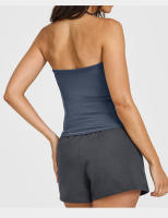 Top de yoga con cuello halter y almohadillas incorporadas para el pecho, sin mangas2025Top de fitness de verano, ropa interior para mujeres - details 9
