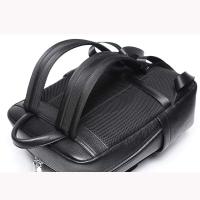 Nuevo Mochila escolar de piel de vaca, mochila de viaje con carrito grande, bolsos para ordenador portátil para hombre - details 4