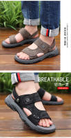 Nuevos Sandalias de Verano 2025 para Hombres Versátiles, Frescos, Antideslizantes, Zapatillas de Playa de Suela Suave - details 4