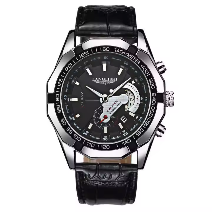 POEDAGAR Nuevo a prueba de agua luminoso reloj automático para hombres hombres estudiantes moda reloj de cuarzo - 1
