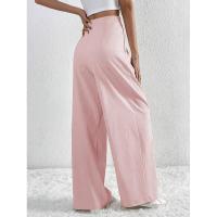 Pantalones de Oficina para Mujer de Cintura Alta y Piernas Anchos Cómodos y Elegantes - details 24