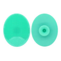 Gel de silicona belleza facial cepillo de lavado para bebés y niños cepillo de limpieza facial oval cepillo de baño para bebés - details 6