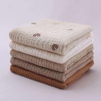 Toallas de algodón de gasa absorbentes suaves, paños de limpieza, toalla para la cara, baño de bebé, toallita de alimentación, 5 uds. - details 23