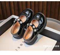 Zapatos ligeros de cuero para niñas, mocasines informales de princesa, Lolita, primavera y otoño, novedad de 2023 - details 21