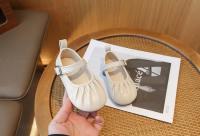 Zapatos de cuero de princesa para niñas, zapatillas individuales de moda con boca poco profunda, suela suave y boda para fiesta, novedad de primavera 2024 - details 6