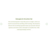 Detangles for smoother hair