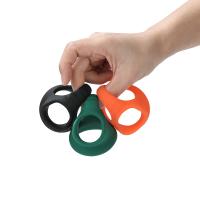 Anillo de Pene Reutilizable de Silicona para Bdsm Bondage Retardo de Eyaculación Juego de Adultos Cage Chastity para Hombres Tienda de Sexos - details 5