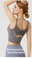 FREES COPES Camiseta sexy sin mangas para yoga y gimnasio a prueba de golpes - details 0