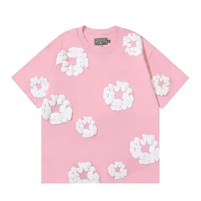 NOVEDAD DE VERANO 2025, conjunto de manga corta de Hip Hop, camiseta de marca a la moda, pantalones cortos - 1