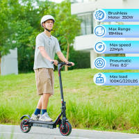 IScooter W7-patinete eléctrico plegable para adultos, patinete eléctrico de 35 KM/H, patinete eléctrico de 350W, patinete de 36V y 7,8Ah - details 14