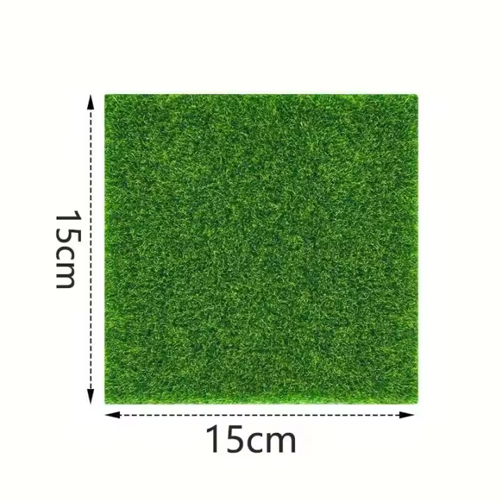 Césped DIY, micro campo artificial, musgo simulado, césped, terraza, jardín y decoración del hogar, síntesis al aire libre - 1