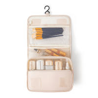 Bolsa de maquillaje de viaje de alta calidad, organizador de artículos de tocador impermeable, Neceser para mujer, bolsa de lavado con gancho para baño, bolsa de almacenamiento de maquillaje con gancho - details 0
