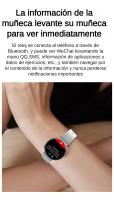2025 Reloj Inteligente Mujer, Reloj Inteligente con Pantalla AMOLED de 1.32", Llamada Bluetooth, Esfera de Reloj Personalizada, Podómetro, Monitor de Oxígeno en Sangre, Frecuencia Cardíaca y Sueño, Compatible con iPhone Android, Correas Dobles - Acero y S - details 15