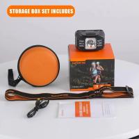 Mini LED recargable USB C faro de alta potencia Mini lámpara de cabeza Sensor de luz faro delantero para trabajar pesca - details 4