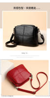 Bolso pequeño de moda tipo cubo, de cuero suave, nueva versión coreana, estilo simple, bolso bandolera de hombro, bolso informal. - details 11
