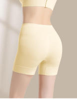 Pantalones cortos de seguridad de cintura alta para mujer, bragas protectoras, pantalones cortos de talla grande, ropa interior sin costuras, verano - details 1