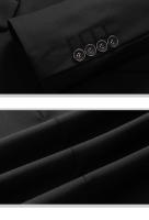 Chaqueta de traje blanca informal ajustada para hombre, blazer clásico de negocios, flujo de Color puro, alta calidad, talla grande - details 12