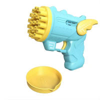 Pistola de burbujas de juguete de Ángel, máquina de burbujas de 23 agujeros, sueño colorido, poroso - details 4
