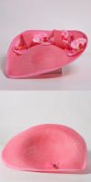 Sombrero de Fedora Floral de Lujo Accesorio de Cabello para Mujer para Fiesta de Cóctel, Derby, Bodas, Festivales de Caballo Limpieza Seca, Algodón Exterior, Poliéster Forro - details 5