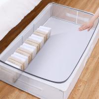 Organizador de ropa caja de almacenamiento artículos para el hogar caja de juguetes caja de almacenamiento de fondo de cama plegable transparente - details 3