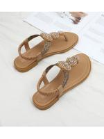 Sandalias de verano para mujer, zapatos planos, zapatos de playa para vacaciones en la playa. - details 0