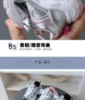 Nuevas zapatillas de cuero para niños y niñas, zapatos medianos antideslizantes, informales de suela suave - details 7