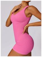 Seamless One-piece Yoga Clothing High-intensity Sweat Wicking Threaded Elastic Sports Tight Fitness One-piece Clothing Female - details 14