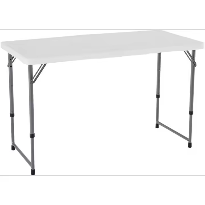 4428 - Mesa plegable multiusos ultrarresistente 122x61x56 - 91,5 cm UV100 - 1