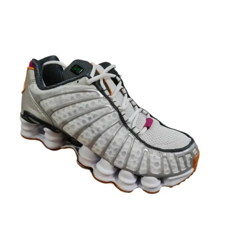 Entrenadores Cilindro Air Cushion Malla transpirable Zapatos de los hombres de amortiguación Low Top Casual Sports Running Shoes - 1