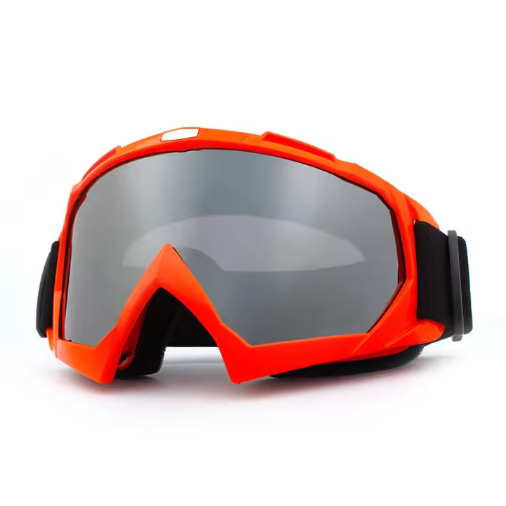 Gafas de protección para los ojos para montar, gafas para exteriores para motocicleta, locomotora, gafas para montar, pueden cubrir gafas para miopía - 1