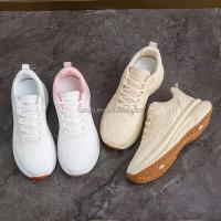 Nuevo Chaussures Pour Femmes 2024 moda mujer Casual tejido transpirable deportes zapatos de malla de alta calidad - details 7