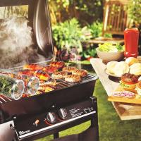 Malla portátil de acero inoxidable, cesta, parrilla para barbacoa para acampar al aire libre - details 3