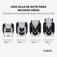Silla de Coche Isofix para Bebés y Niños Ajustable a 40-150 cm, 360º de Rotación, Seguro y Portátil - details 5