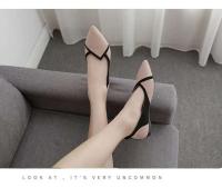 Zapatos Planos de Ante suave con Suela Baja para Mujer Mocasines de Ballet de Primavera y Otoño - details 2