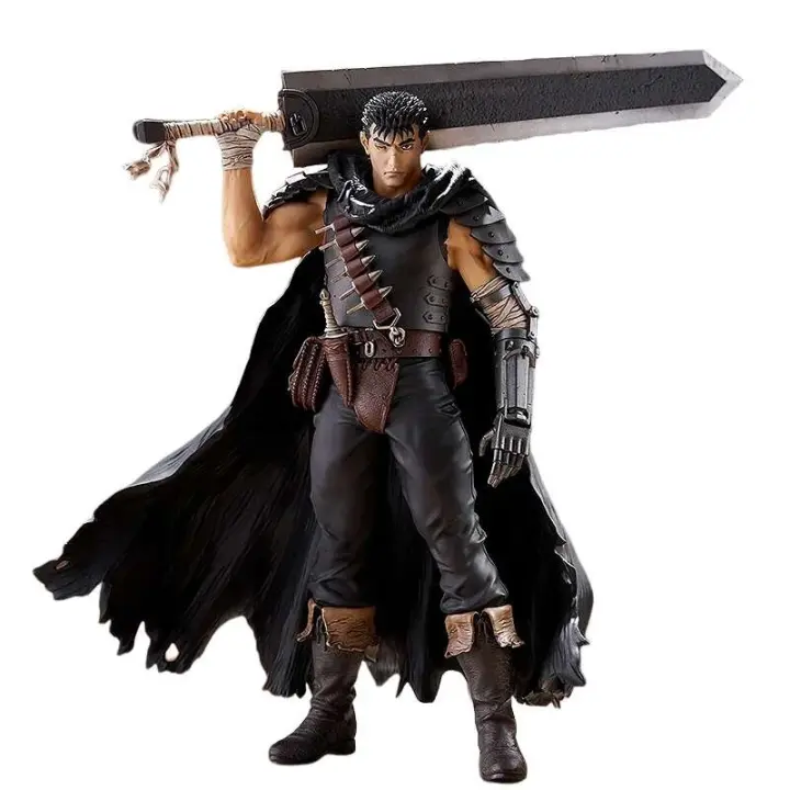 Original Good Smile POP UP PARADE Guts espadachín negro tamaño L Berserk figura de Anime genuina dibujos animados muñeca coleccionable en miniatura regalo - 1