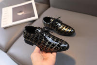 Zapatos planos informales de cuero para niños, antideslizantes para estudiantes, zapatos de boda para actuaciones escolares - details 7