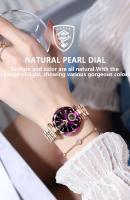Reloj de Pulsera de Cuarzo de Lujo para Damas Marca Superior A Prueba de Agua Acero Inoxidable - details 4