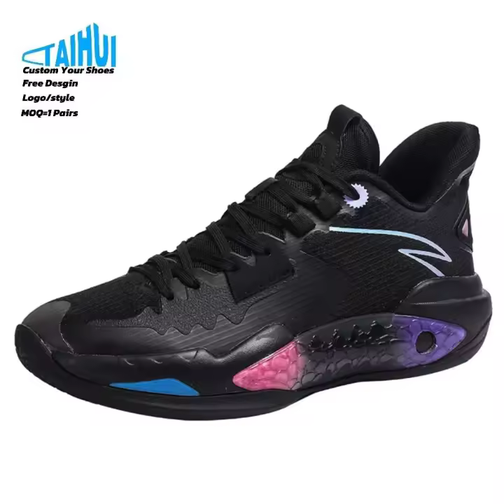 Zapatillas de baloncesto para mujer, calzado profesional con logotipo de marca, para deportes al aire libre, suelo de hormigón, en blanco, novedad de 2025 - 1