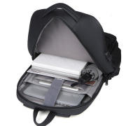 Mochila impermeable multifuncional para hombre, bolsa para ordenador de negocios, USB, gran capacidad - details 2