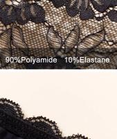 Tanga de Encaje Sexy para mujer, Ropa Interior de baja altura, Lencería de amor secreto, diamantes de imitación - details 6