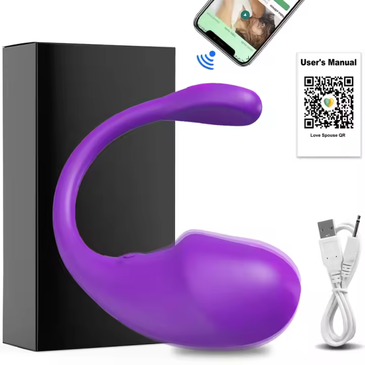 Vibrador inalámbrico Bluetooth para punto G para mujer, consolador con aplicación remota, Control, huevo vibrador, clítoris, bragas femeninas, Juguetes sexuales para adultos - 1