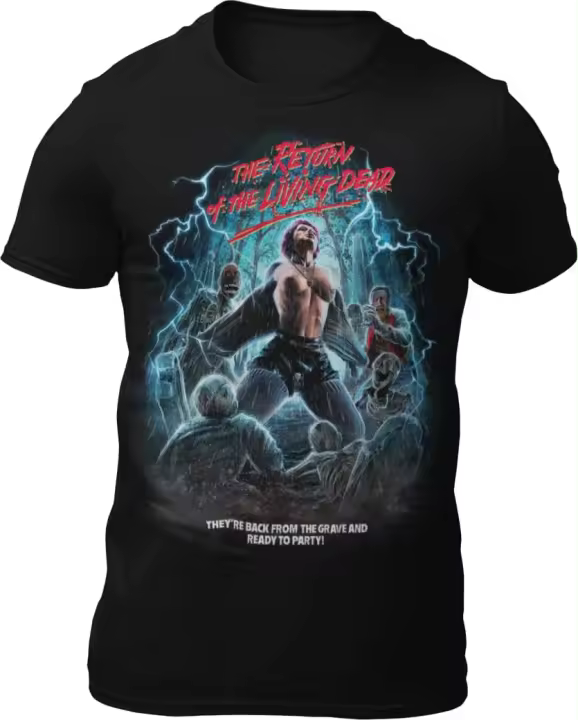 Camiseta de Festa Lista para Uso Ropa Normal para Hombres Camiseta de Revive los Muertos - 1