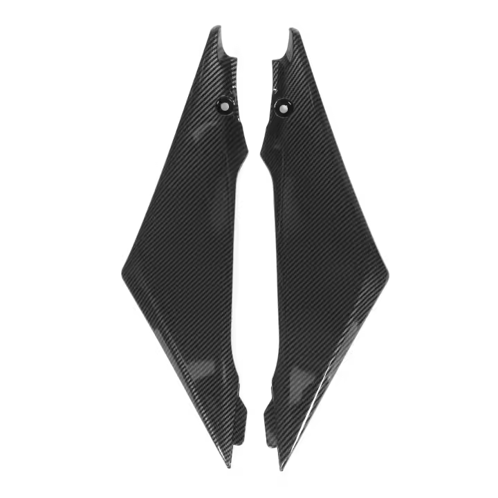 Cubierta lateral para tanque de Gas, cubierta de carenado estilo fibra de carbono, compatible con Suzuki GSX-R 1000, 2005-2006, K5 - 1