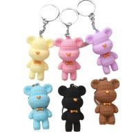 LLavero de oso creativo, oso colorido, superventas, accesorios de llavero colgante - details 1