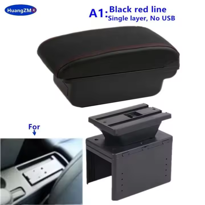 Adecuado para Audi TT Coupe reposabrazos de coche CA accesorios de iluminación central modificación interior del coche - 1