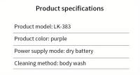 Afeitadora eléctrica portátil 2 en 1 para mujer, recortadora de pelo con batería y maquinilla de afeitar para depilación Facial - details 10