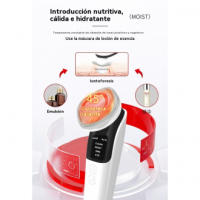 Presenta el instrumento de masaje facial ems micro-corriente reafirmante lifting fotónico rejuvenecimiento de la piel instrumento de belleza uso doméstico - details 7