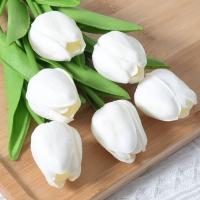 Lámpara LED de noche de tulipán, lámpara de mesa de flores artificiales, ramo de flores simuladas, ramo decorativo - details 1